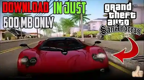 GTA San Andreas 600MB Free Download 